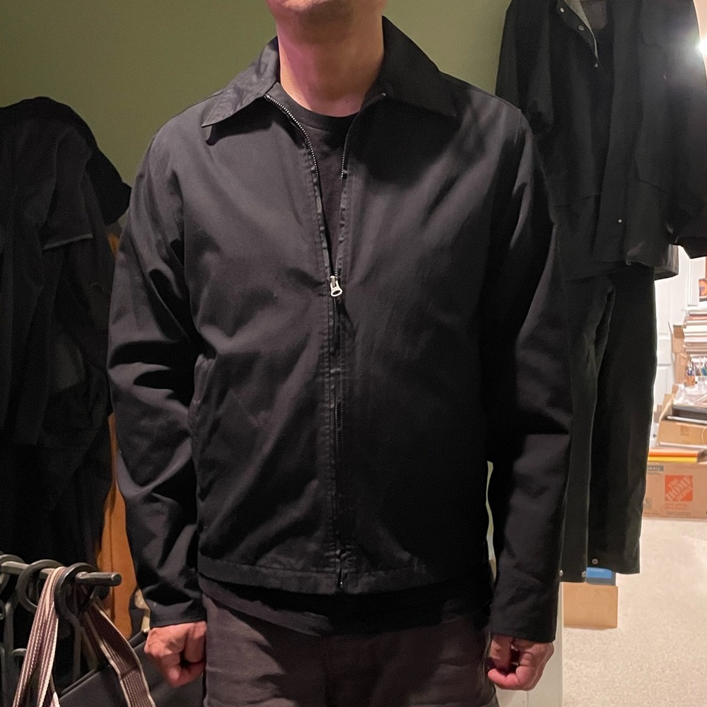 Mens jacket, black, small
